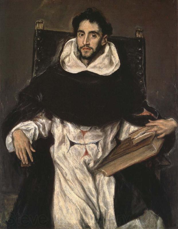 El Greco Fray Hortensio Felix Paravicino y Arteaga Germany oil painting art